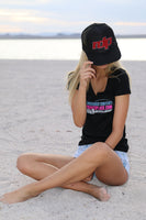 Women's 'RDP' Shimmer  Snapback Shimmer Hats