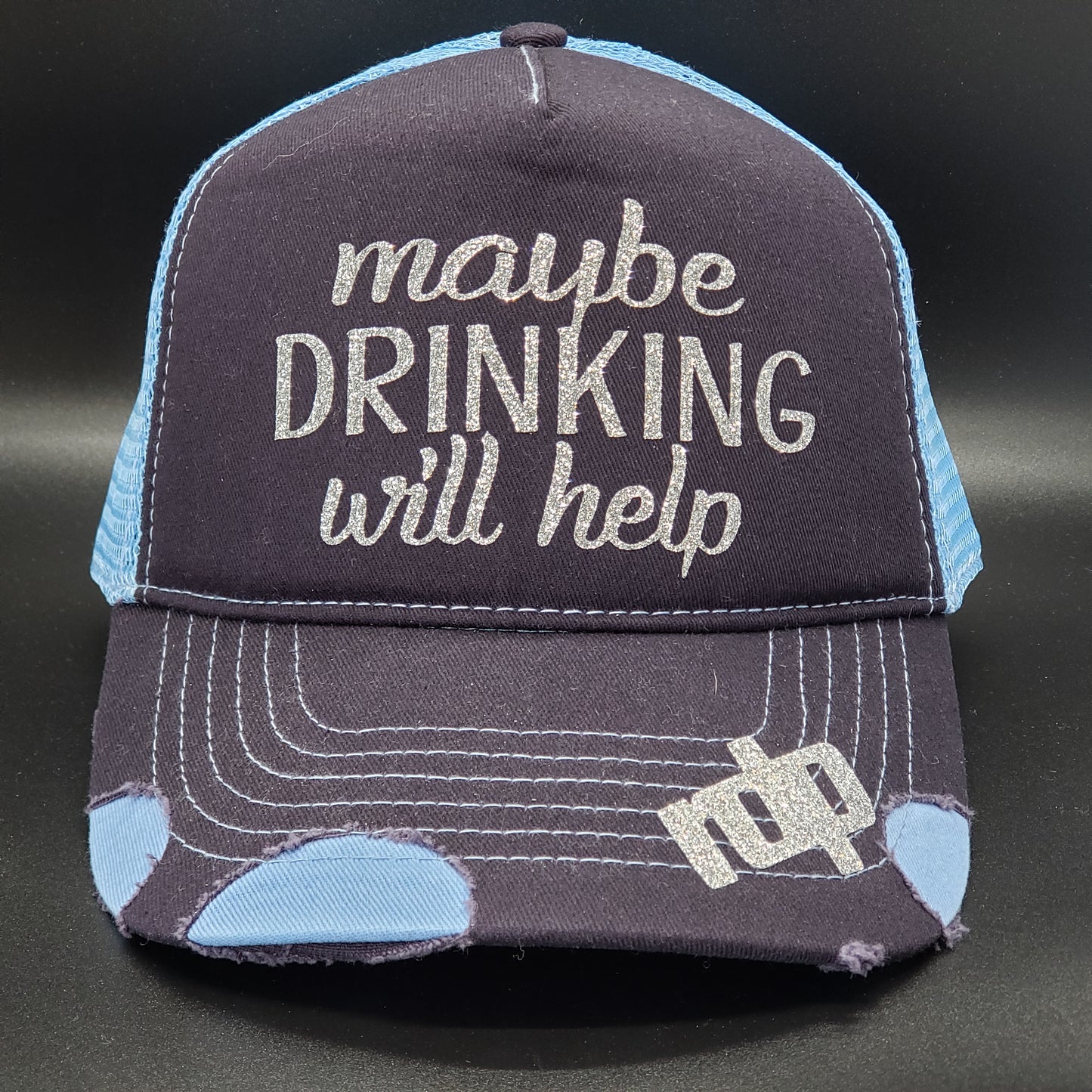 Women's  'Maybe Drinking Will Help' Snapback Hat