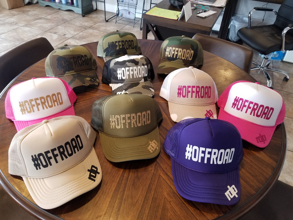 Women's rdp  '#OFFROAD' Distressed Snapback Hat