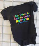 Infant Onesie  'RDP KID" design  Size 12 Months