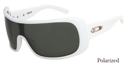 Toxic Shiny White Smoke Polarized Eyewear Divine