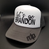 Women's Glitter  'let's go BRANDON'  'rdp' logo Snapback Hats